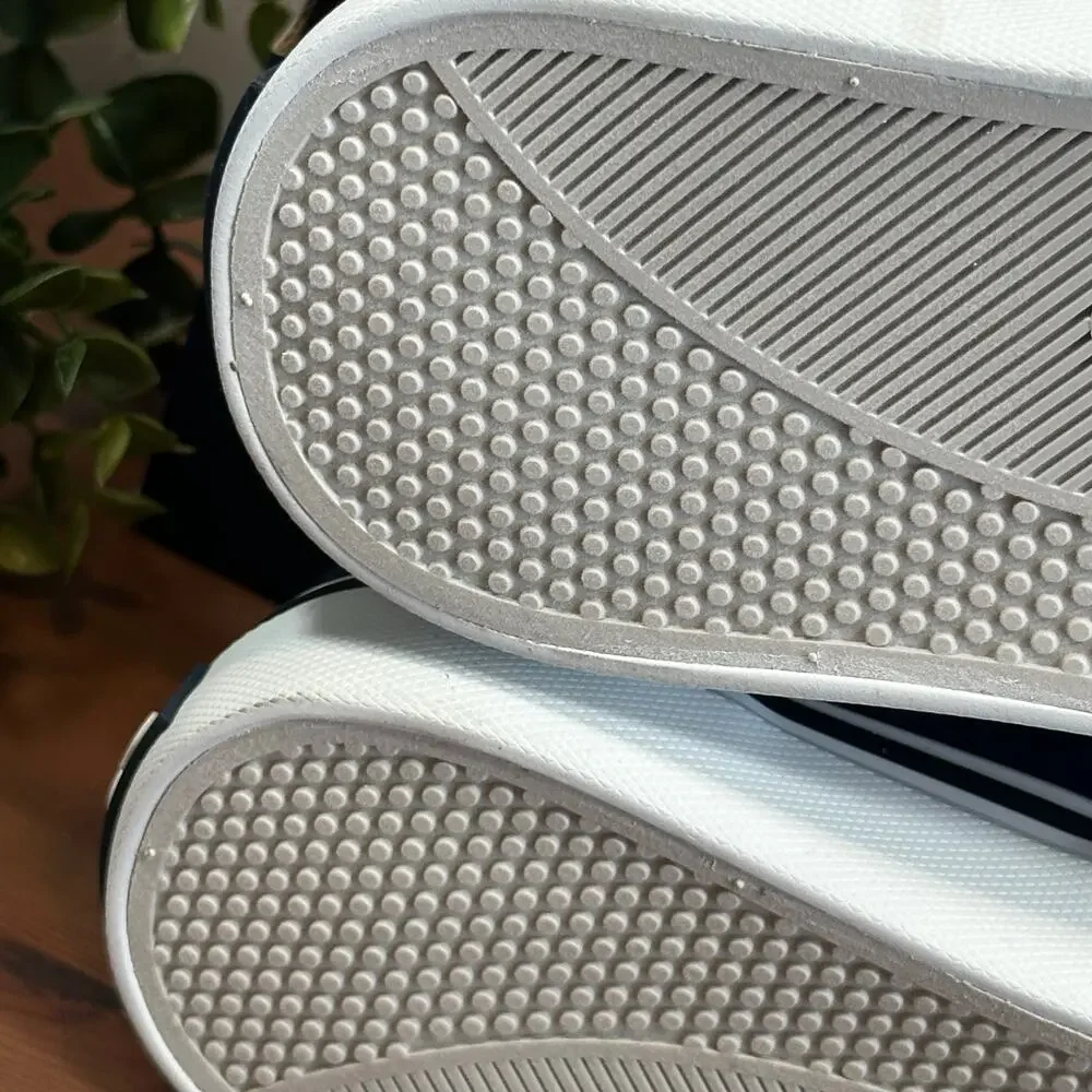 Izod‎ Men's Sunapee Grey Canvas Slip On Shoes Size 13